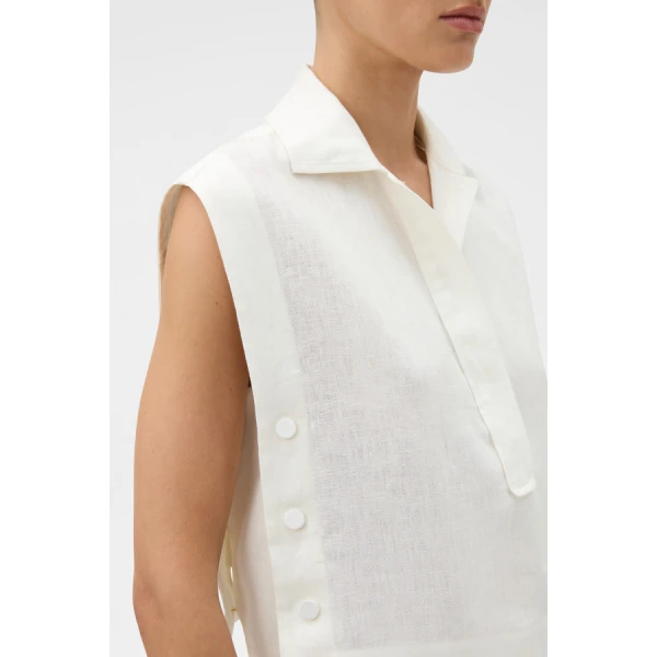 Oroton Side Button Top - Oroton Tops - Australian Heritage Luxury - Shop at Luxury Shoes 