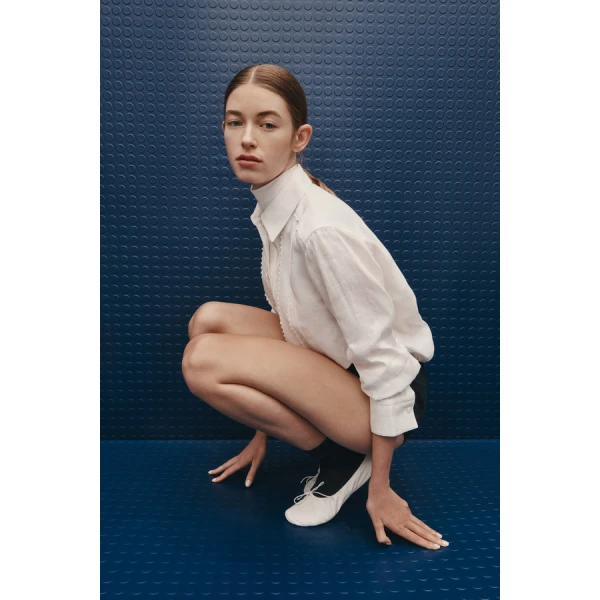 Oroton Stitch Detail Shirt - Oroton Tops - Australian Heritage Luxury - Shop at Luxury Shoes 