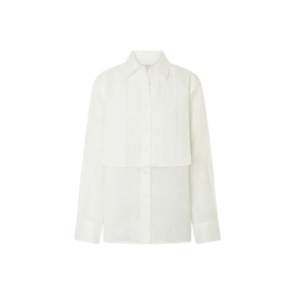 Oroton Stitch Detail Shirt - Oroton Tops - Australian Heritage Luxury - Shop at Luxury Shoes 