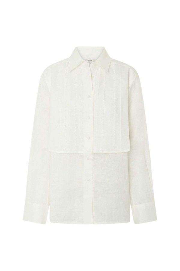 Oroton Stitch Detail Shirt - Oroton Tops - Australian Heritage Luxury - Shop at Luxury Shoes 