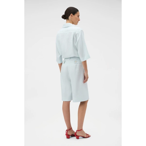 Oroton Tab Detail Culotte - Oroton Shorts - Australian Heritage Luxury - Shop at Luxury Shoes 