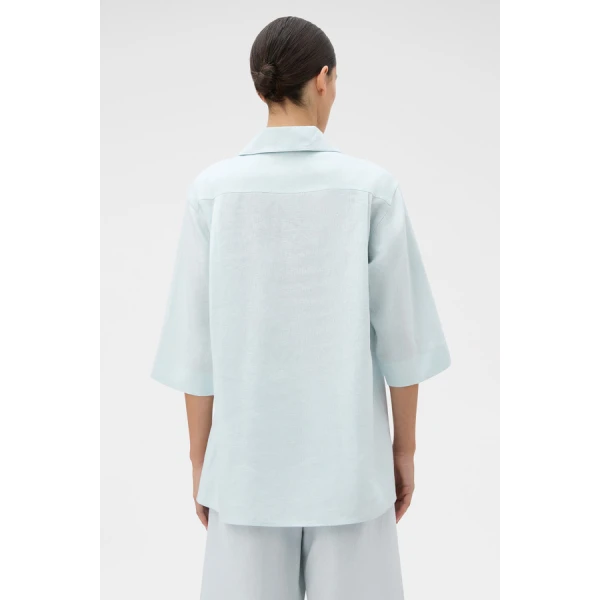 Oroton Tab Detail Tunic - Oroton Tops - Australian Heritage Luxury - Shop at Luxury Shoes 