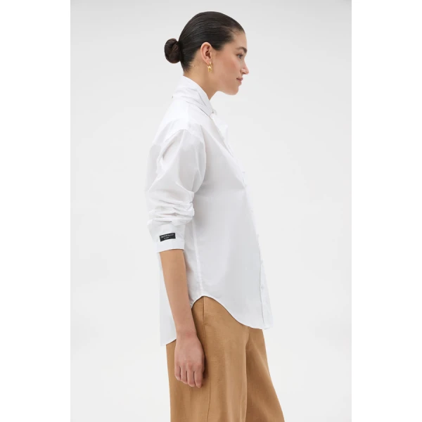 Oroton Tie Neck Shirt - Oroton Tops - Australian Heritage Luxury - Shop at Luxury Shoes 