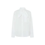 Oroton Tie Neck Shirt - Oroton Tops - Australian Heritage Luxury - Shop at Luxury Shoes 