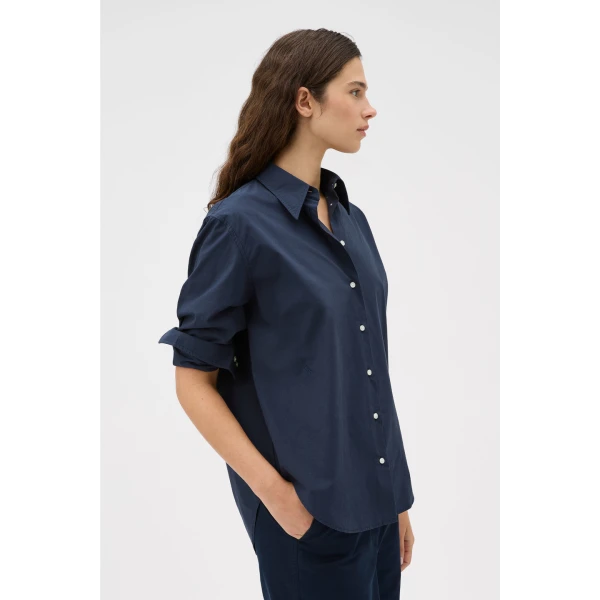 Oroton Wren Poplin Shirt - Oroton Tops - Australian Heritage Luxury - Shop at Luxury Shoes 