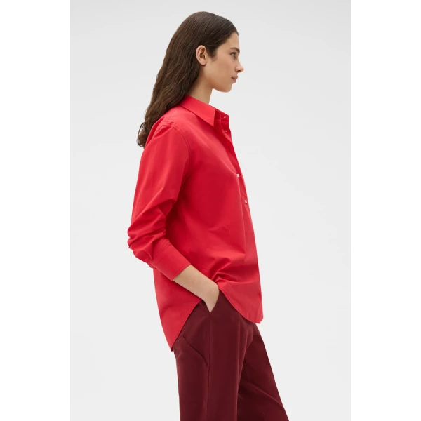 Oroton Wren Poplin Shirt - Oroton Tops - Australian Heritage Luxury - Shop at Luxury Shoes 