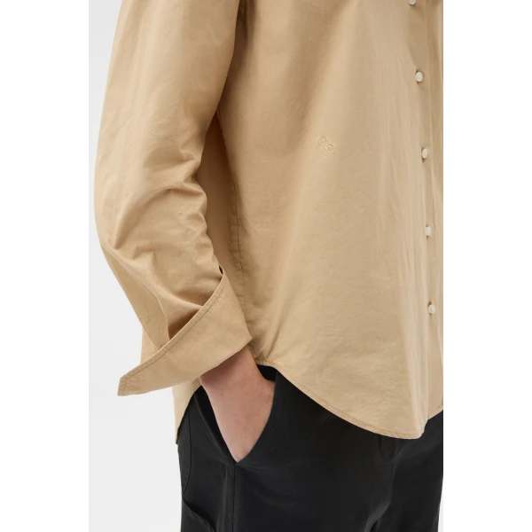 Oroton Wren Poplin Shirt - Oroton Tops - Australian Heritage Luxury - Shop at Luxury Shoes 