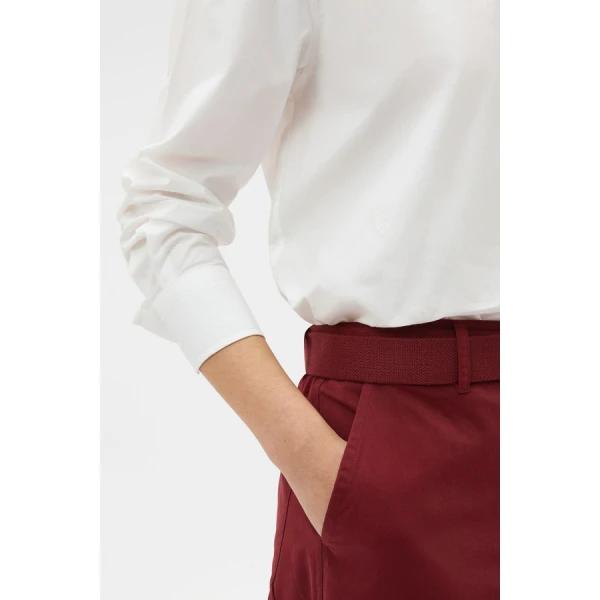 Oroton Wren Poplin Shirt - Oroton Tops - Australian Heritage Luxury - Shop at Luxury Shoes 
