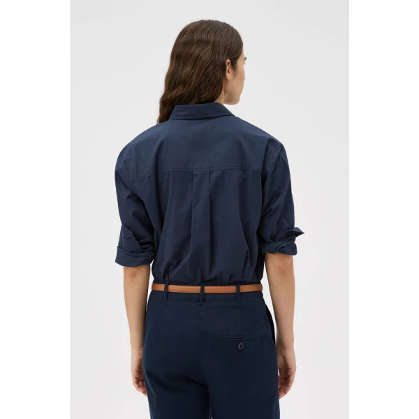 Oroton Wren Poplin Shirt - Oroton Tops - Australian Heritage Luxury - Shop at Luxury Shoes 