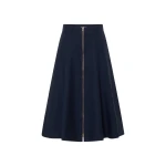 Oroton Zip Midi Skirt - Oroton Skirts - Australian Heritage Luxury - Shop at Luxury Shoes 