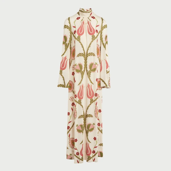 Giambattista Valli Oversize Suzani Tribute Kaftan - Giambattista Valli Dresses - Romantic Couture - Shop at Luxury Shoes 