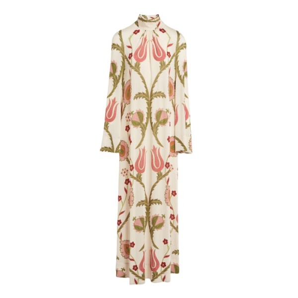 Giambattista Valli Oversize Suzani Tribute Kaftan - Giambattista Valli Dresses - Romantic Couture - Shop at Luxury Shoes 