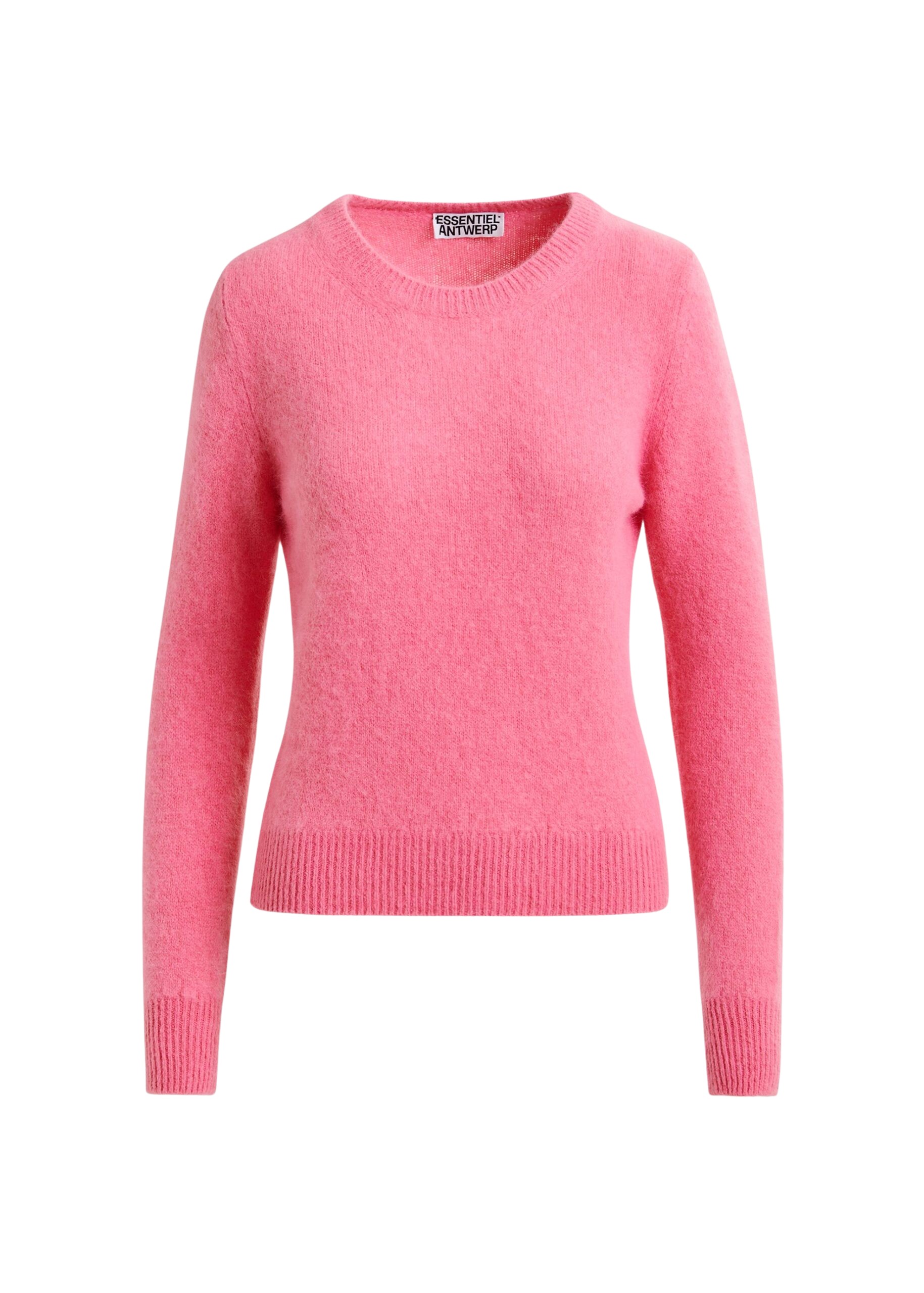 Essentiel Antwerp Pink angora blend knit