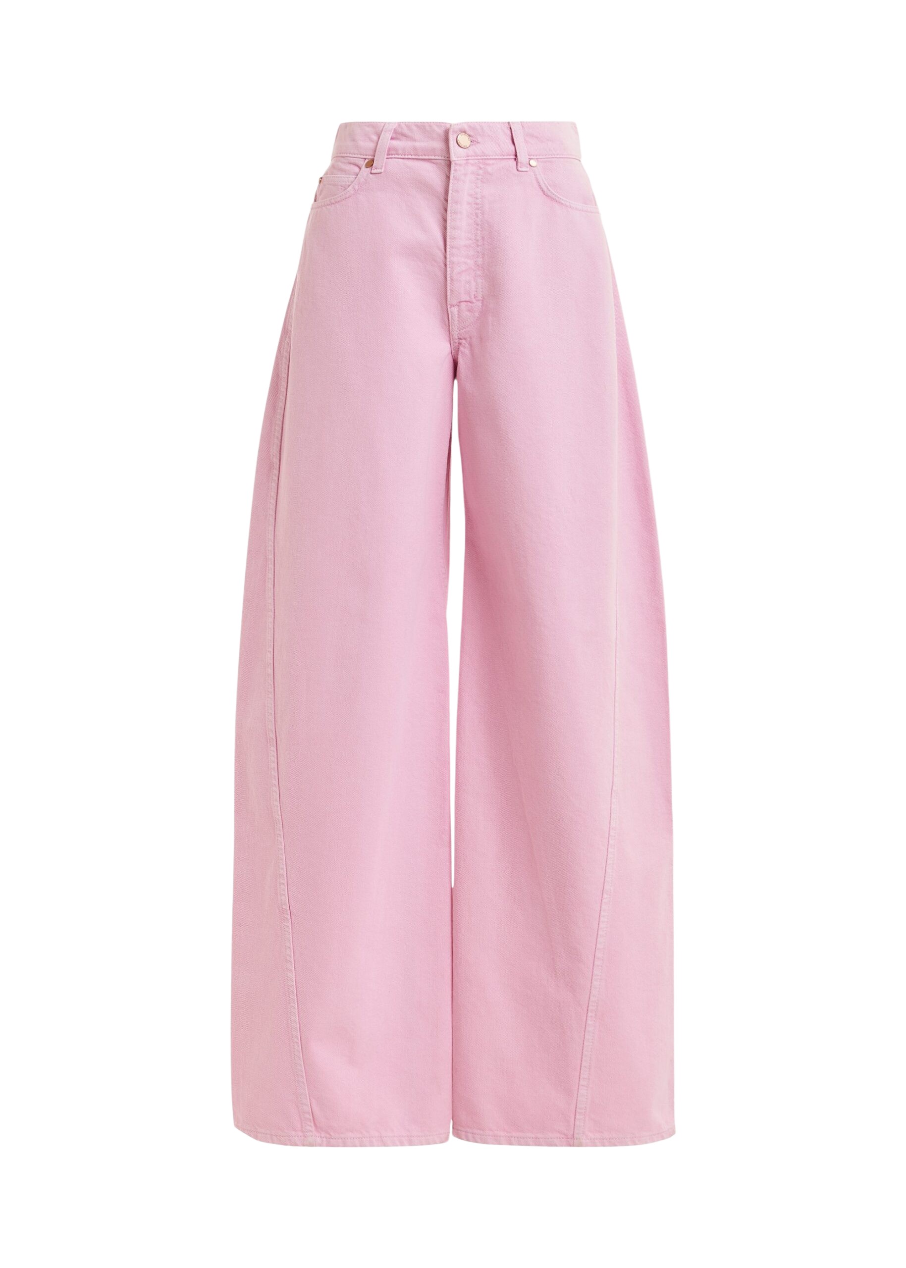 Essentiel Antwerp Pink barrel-leg jeans - Essentiel Antwerp Pants - Colorful Belgian Design - Shop at Luxury Shoes 