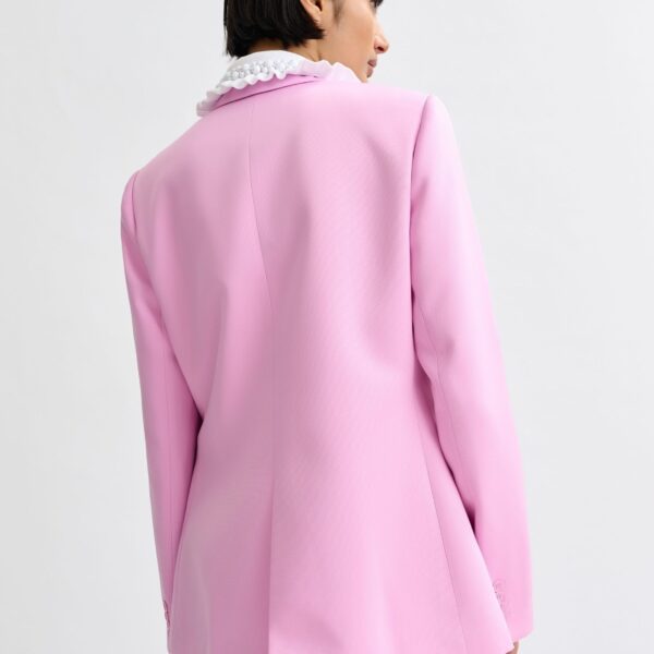 Essentiel Antwerp Pink single-breasted blazer, view 5
