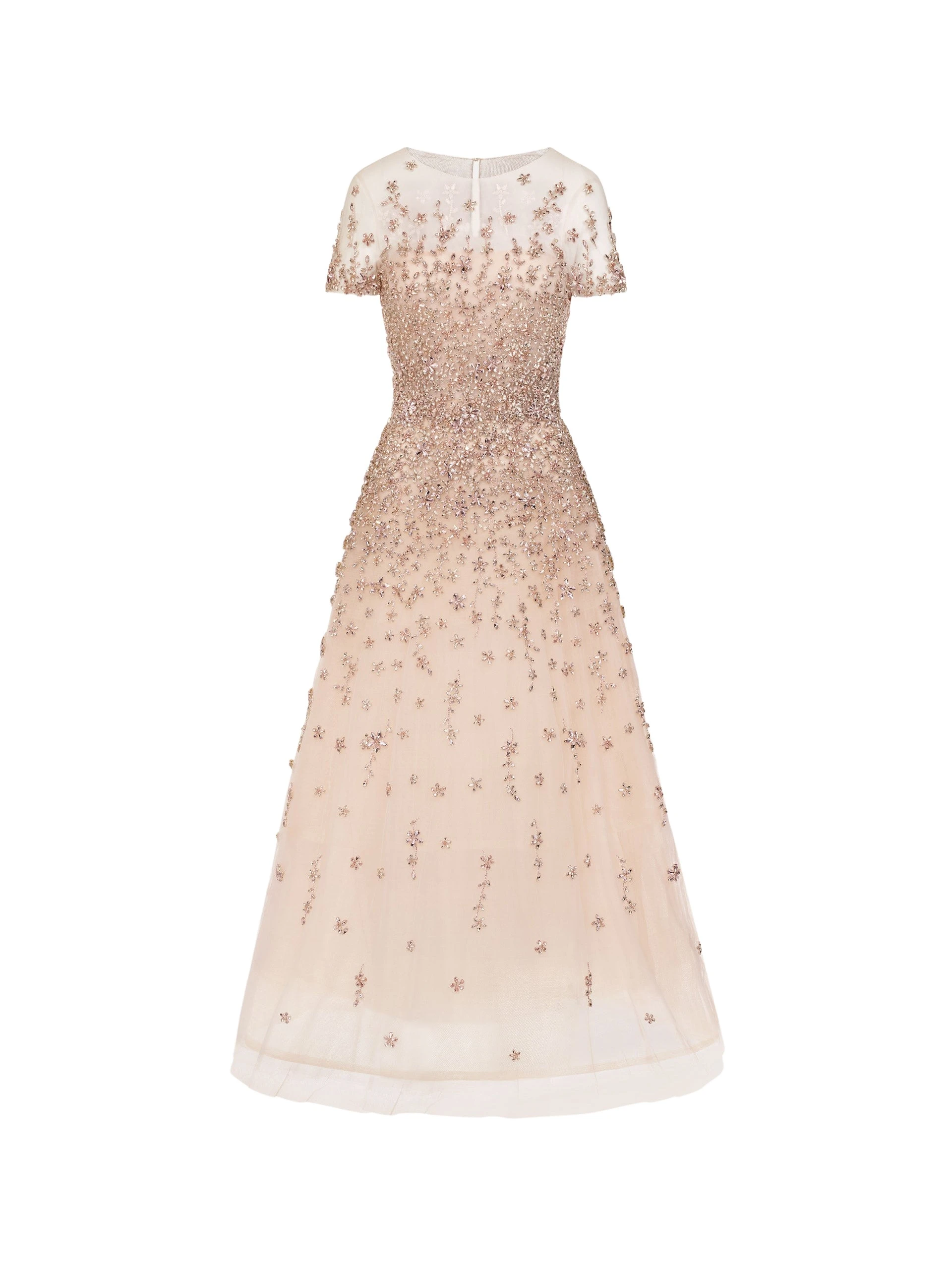 Porcelain-Flower-Crystal-Embroidered-Dress-Oscar-de-la-Renta-Dresses57394_nobg Oscar de la Renta Porcelain Flower Crystal Embroidered Dress - Oscar de la Renta Dresses - American Couture - Shop at Luxury Shoes