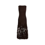 Oscar de la Renta Porcelain Flower Guipure Trumpet Dress - Oscar de la Renta Dresses - American Couture - Shop at Luxury Shoes 