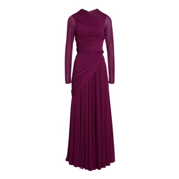 Giambattista Valli Purple Draped Maxi Dress - Giambattista Valli Dresses - Romantic Couture - Shop at Luxury Shoes 