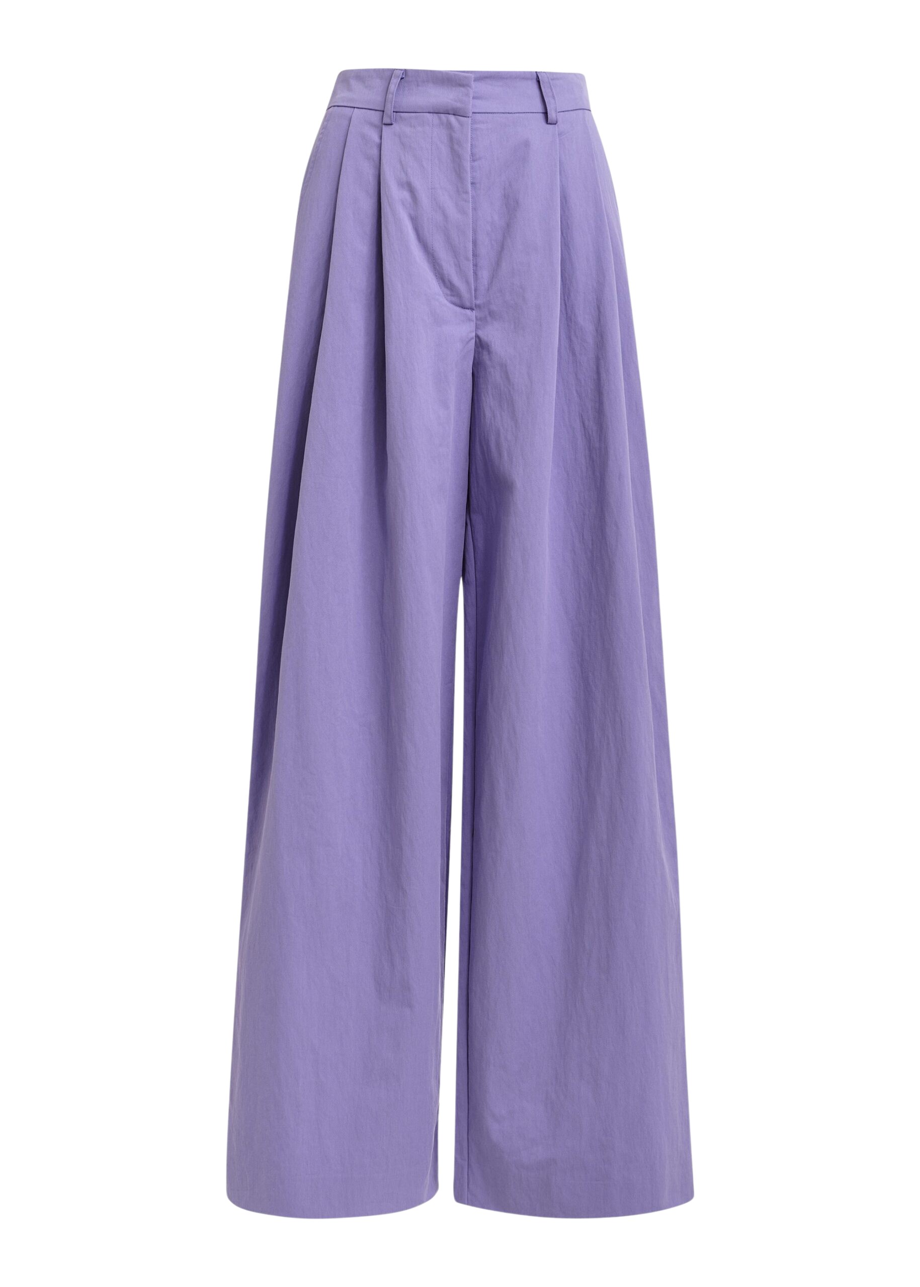 Essentiel Antwerp Purple pleated wide-leg pants - Essentiel Antwerp Pants - Colorful Belgian Design - Shop at Luxury Shoes 