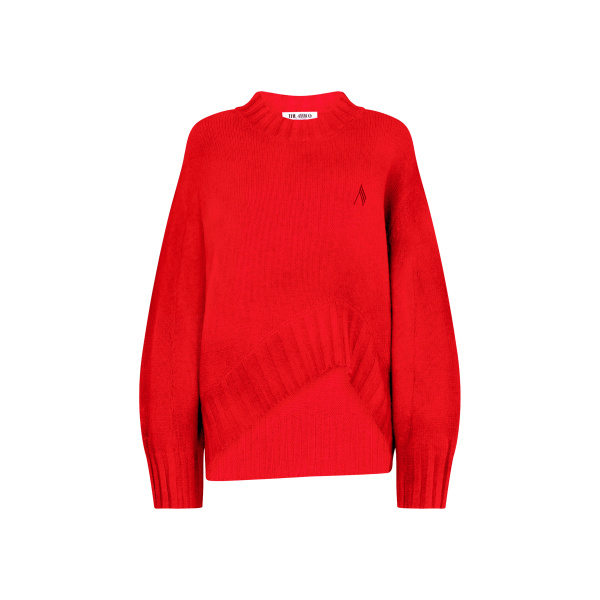 The Attico Red Sweater - The Attico Knitwear - Designed by Gilda Ambrosio & Giorgia Tordini - Shop at Luxury Shoes 