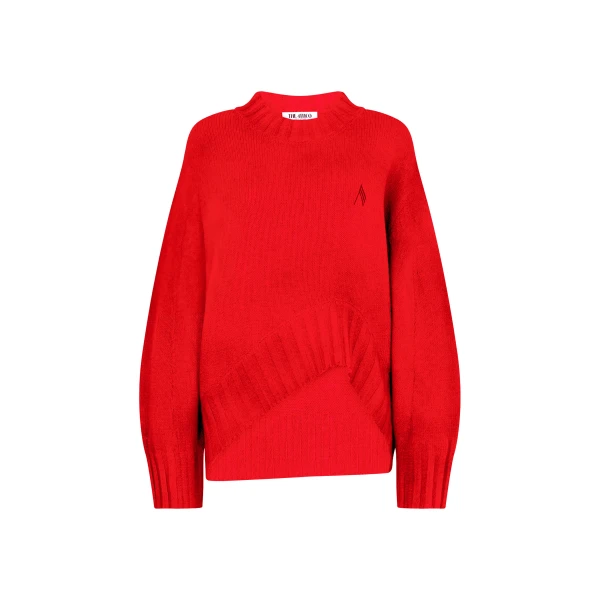 The Attico Red Sweater - The Attico Knitwear - Designed by Gilda Ambrosio & Giorgia Tordini - Shop at Luxury Shoes 