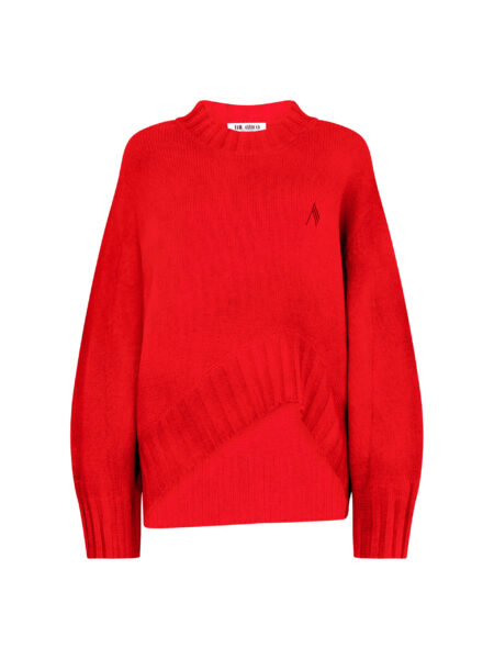 The Attico Red Sweater - The Attico Knitwear - Designed by Gilda Ambrosio & Giorgia Tordini - Shop at Luxury Shoes 