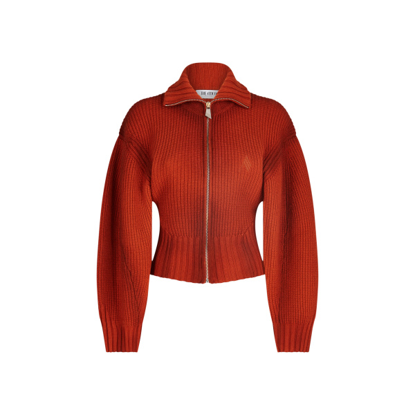 The Attico Rust Cardigan - The Attico Knitwear - Designed by Gilda Ambrosio & Giorgia Tordini - Shop at Luxury Shoes 