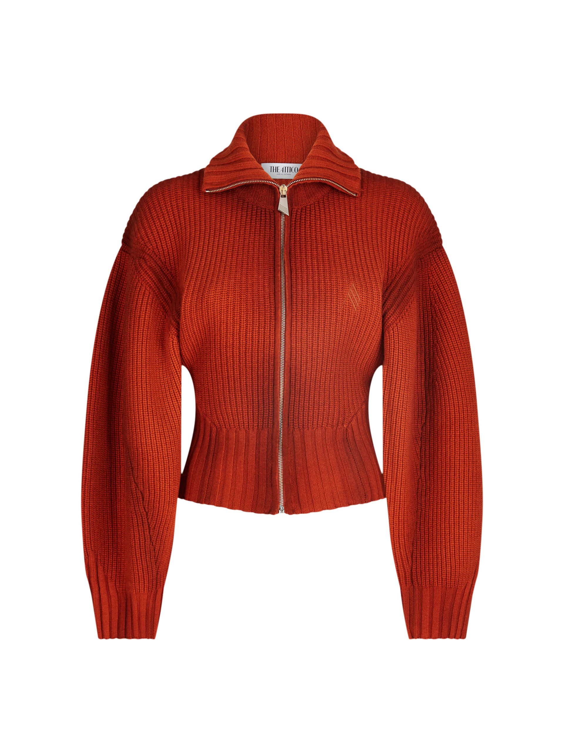 The Attico Rust Cardigan - The Attico Knitwear - Designed by Gilda Ambrosio & Giorgia Tordini - Shop at Luxury Shoes The Attico Rust Cardigan - The Attico Knitwear - Designed by Gilda Ambrosio & Giorgia Tordini - Shop at Luxury Shoes