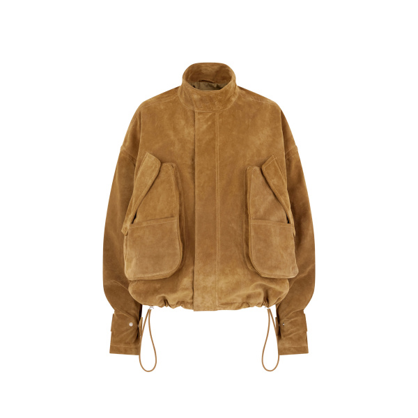 The Attico Sand Bomber - The Attico Jackets - Designed by Gilda Ambrosio & Giorgia Tordini - Shop at Luxury Shoes 