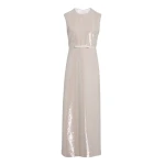 Giambattista Valli Sand Midi Sequin Dress - Giambattista Valli Dresses - Romantic Couture - Shop at Luxury Shoes 