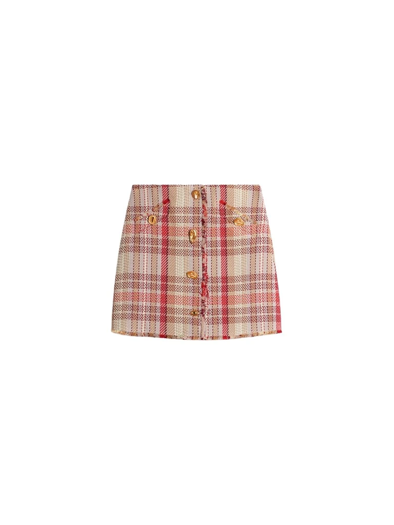 Schiaparelli-A-Line-Miniskirt81258_nobg Schiaparelli A-Line Miniskirt Skirts in Schiaparelli Authentic Luxury Fashion at Luxury Shoes