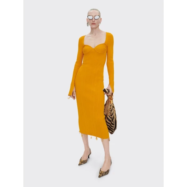 Schiaparelli Anatomical Charms Knitted Dress Dresses in Schiaparelli Authentic Luxury Fashion at Luxury Shoes 