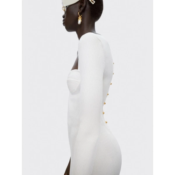 Schiaparelli Anatomical Charms Knitted Dress Dresses in Schiaparelli Authentic Luxury Fashion at Luxury Shoes 