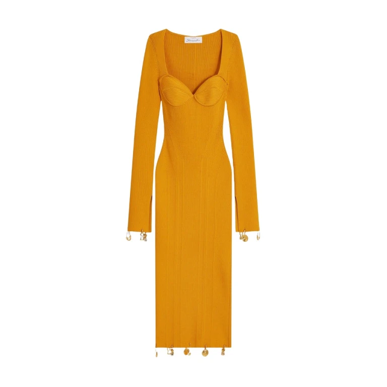 Schiaparelli Anatomical Charms Knitted Dress Dresses in Schiaparelli Authentic Luxury Fashion at Luxury Shoes 
