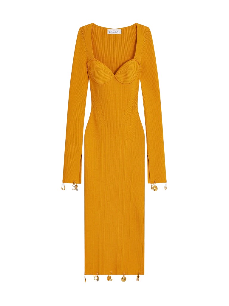 Schiaparelli Anatomical Charms Knitted Dress Dresses in Schiaparelli Authentic Luxury Fashion at Luxury Shoes 