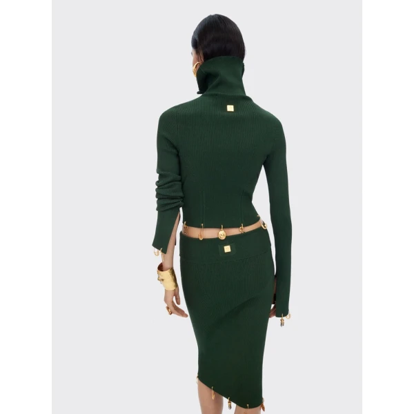 Schiaparelli Anatomical Charms Knitted Jumper Knitwear in Schiaparelli Authentic Luxury Fashion at Luxury Shoes 