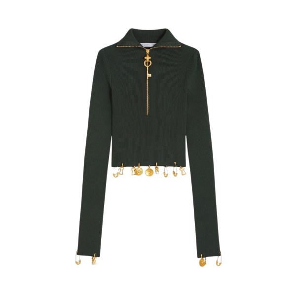 Schiaparelli Anatomical Charms Knitted Jumper Knitwear in Schiaparelli Authentic Luxury Fashion at Luxury Shoes 