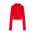 Schiaparelli Anatomical Charms Knitted Jumper Knitwear in Schiaparelli Authentic Luxury Fashion at Luxury Shoes 