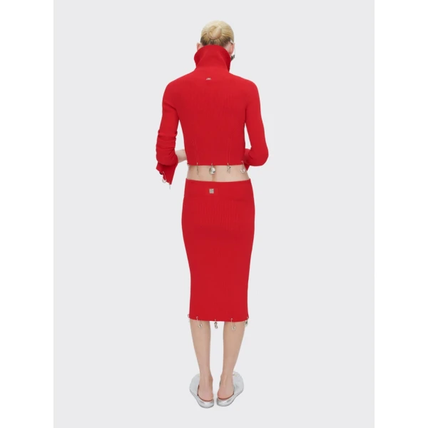 Schiaparelli Anatomical Charms Knitted Skirt Skirts in Schiaparelli Authentic Luxury Fashion at Luxury Shoes 