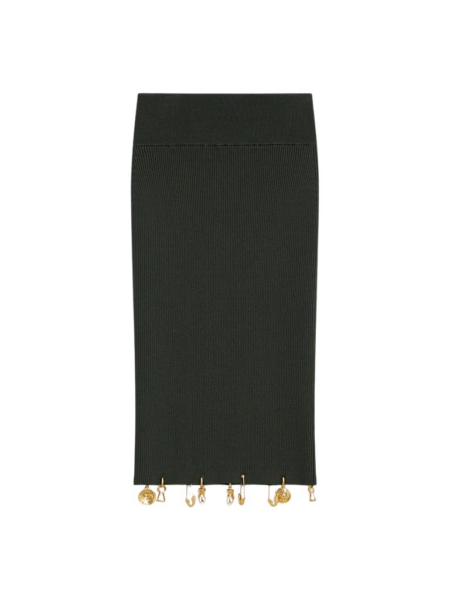 Schiaparelli Anatomical Charms Knitted Skirt Skirts in Schiaparelli Authentic Luxury Fashion at Luxury Shoes 