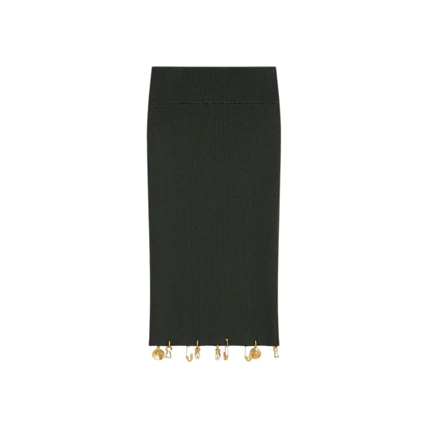Schiaparelli Anatomical Charms Knitted Skirt Skirts in Schiaparelli Authentic Luxury Fashion at Luxury Shoes 