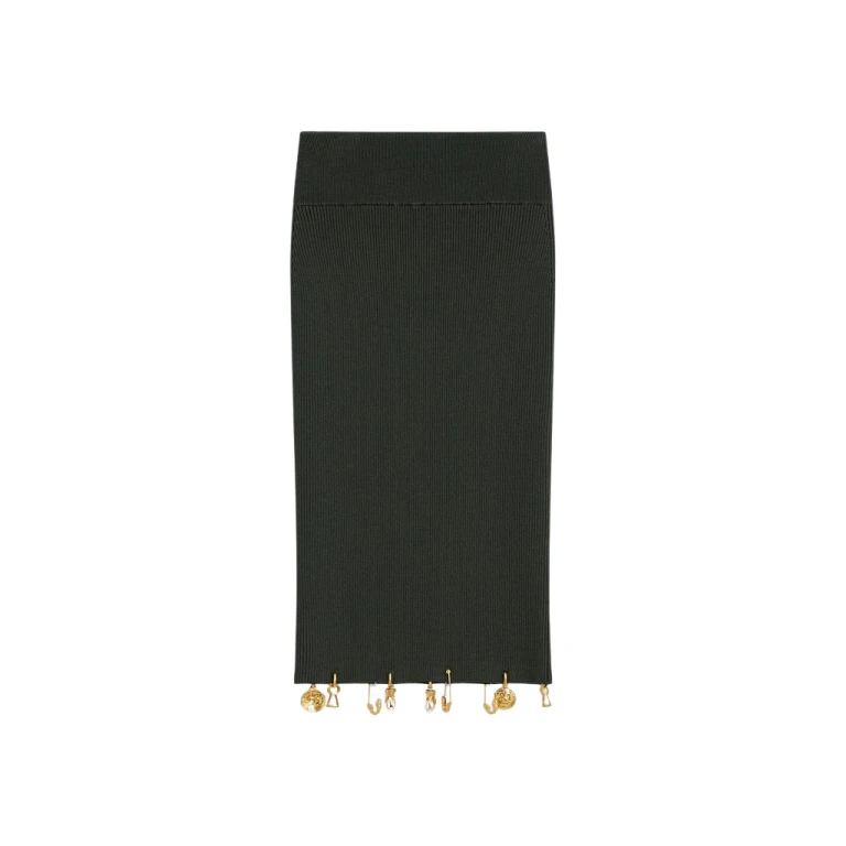 Schiaparelli Anatomical Charms Knitted Skirt Skirts in Schiaparelli Authentic Luxury Fashion at Luxury Shoes 