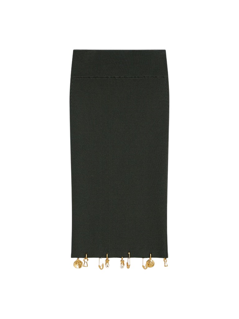 Schiaparelli Anatomical Charms Knitted Skirt Skirts in Schiaparelli Authentic Luxury Fashion at Luxury Shoes 