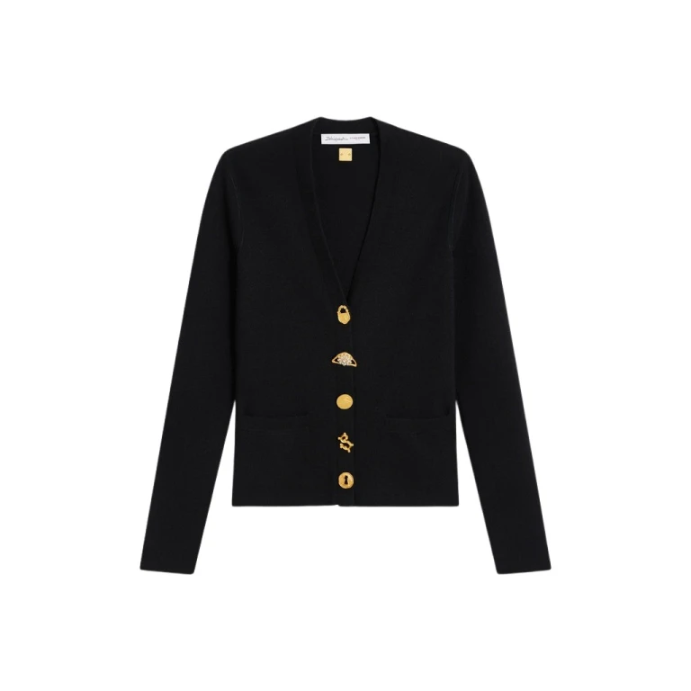 Schiaparelli Anatomy Wool Cardigan Knitwear in Schiaparelli Authentic Luxury Fashion at Luxury Shoes 