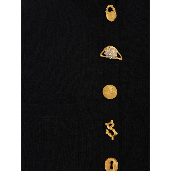 Schiaparelli Anatomy Wool Cardigan Knitwear in Schiaparelli Authentic Luxury Fashion at Luxury Shoes 