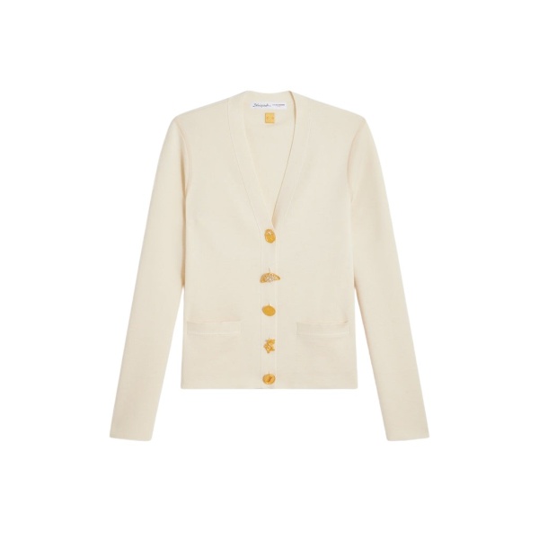 Schiaparelli Anatomy Wool Cardigan Knitwear in Schiaparelli Authentic Luxury Fashion at Luxury Shoes 