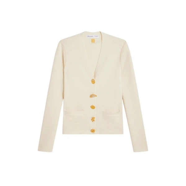 Schiaparelli Anatomy Wool Cardigan Knitwear in Schiaparelli Authentic Luxury Fashion at Luxury Shoes 