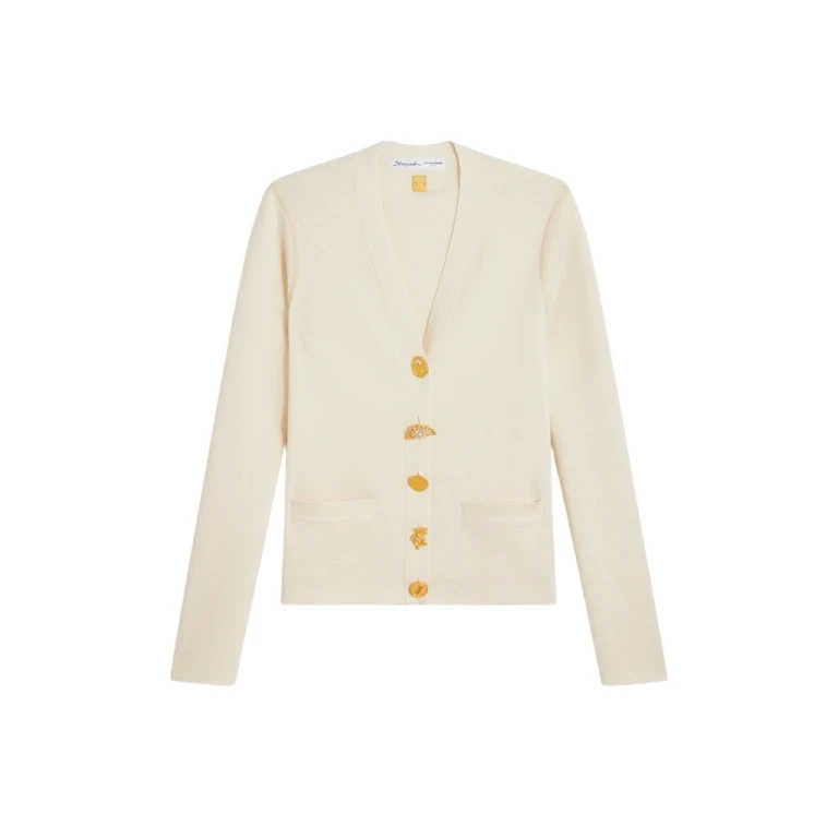 Schiaparelli Anatomy Wool Cardigan Knitwear in Schiaparelli Authentic Luxury Fashion at Luxury Shoes 