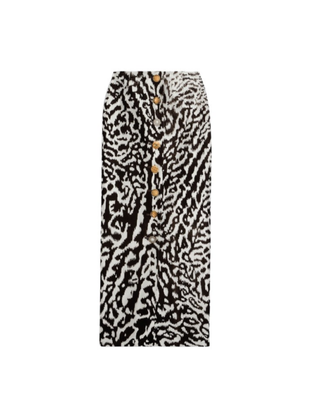 Schiaparelli Animal Print Pencil Skirt Skirts in Schiaparelli Authentic Luxury Fashion at Luxury Shoes 
