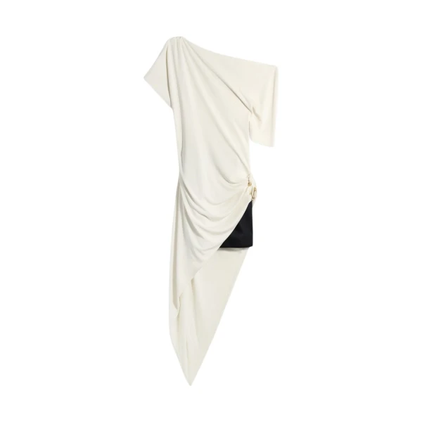 Schiaparelli Assymmetrical Piercings Dress Dresses in Schiaparelli Authentic Luxury Fashion at Luxury Shoes 